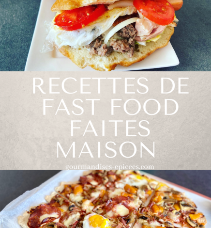 Recettes de fast food faites maison