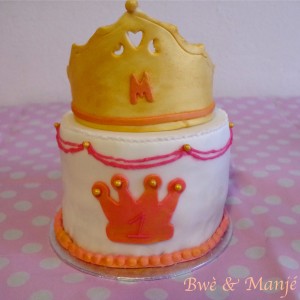 gâteau couronne princesse