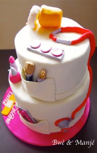 gâteau make up cake design