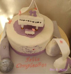 gâteau violetta musique