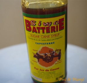 sirop batterie