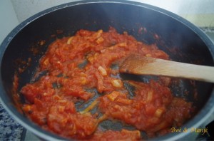 tomates lardons dombrés