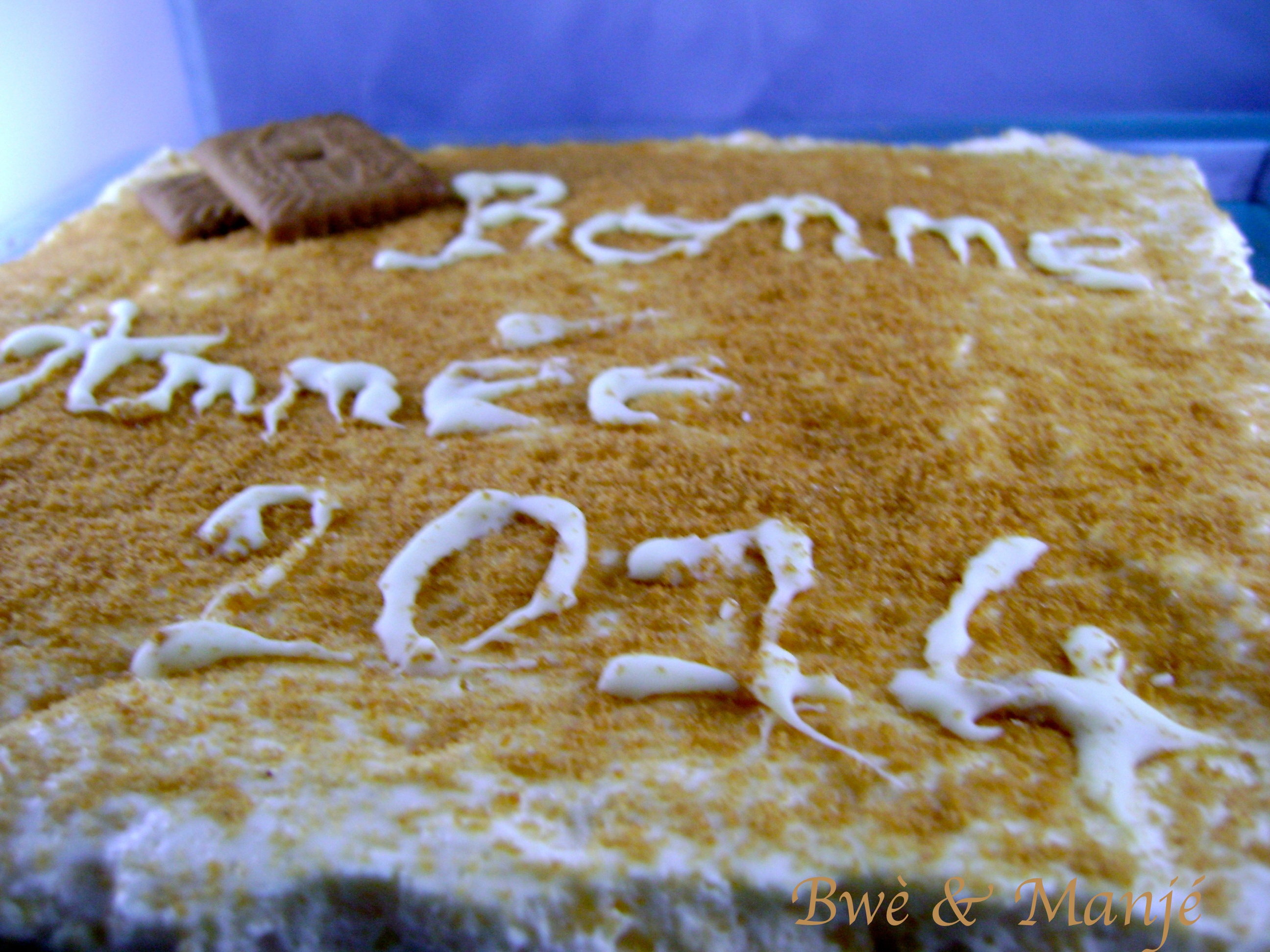 entremets vanille spéculoos
