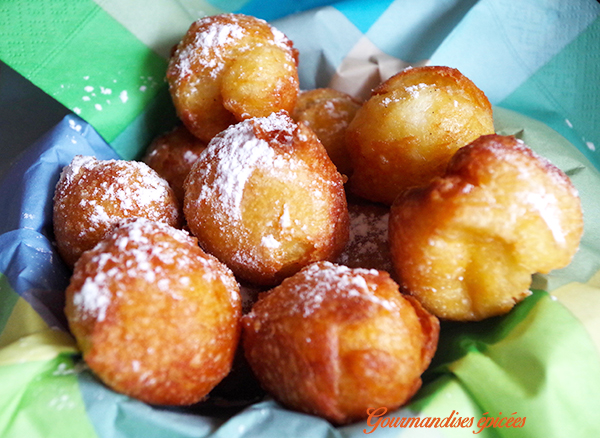 Beignets de Mardi Gras comme aux Antilles