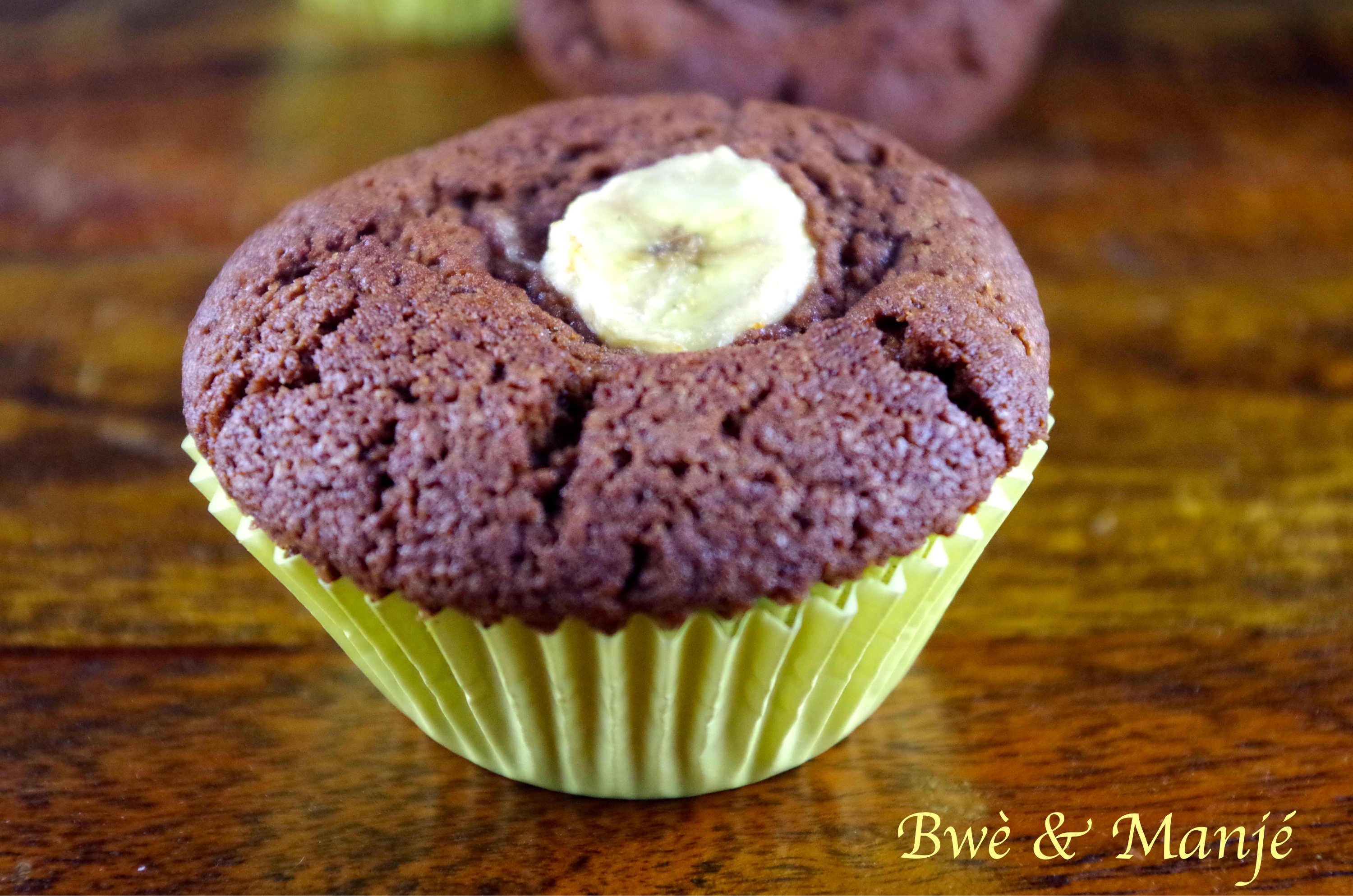 Muffin choco-banane | Gourmandises Épicées