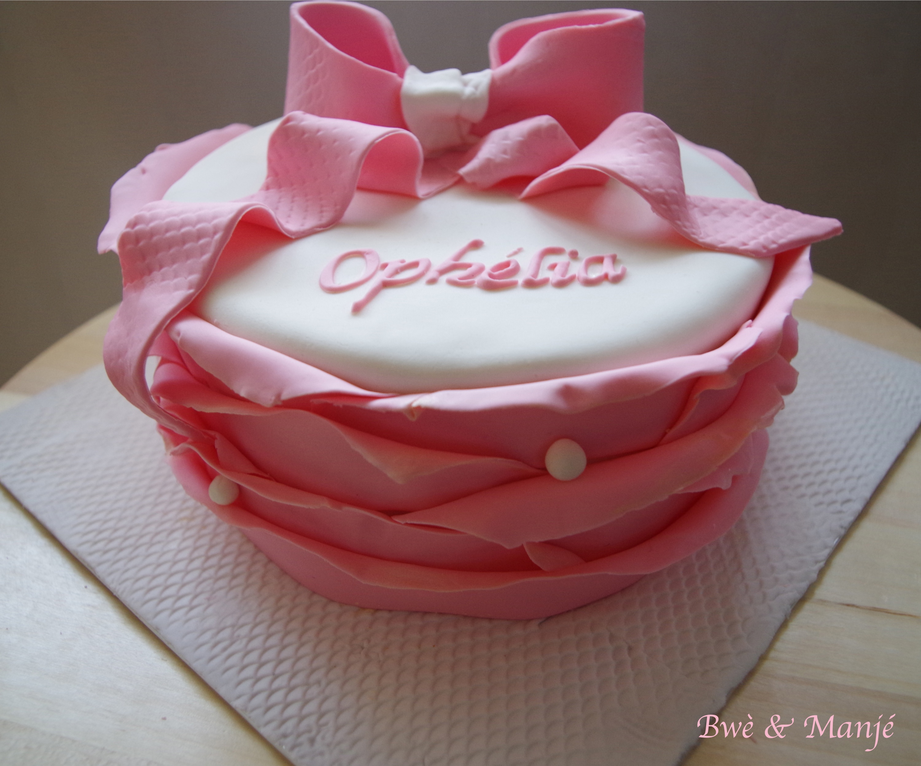 Ruffle Cake Cake Design Gourmandises Epicees