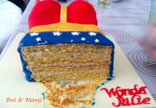 Gateau Wonder Woman Cake Design Gourmandises Epicees