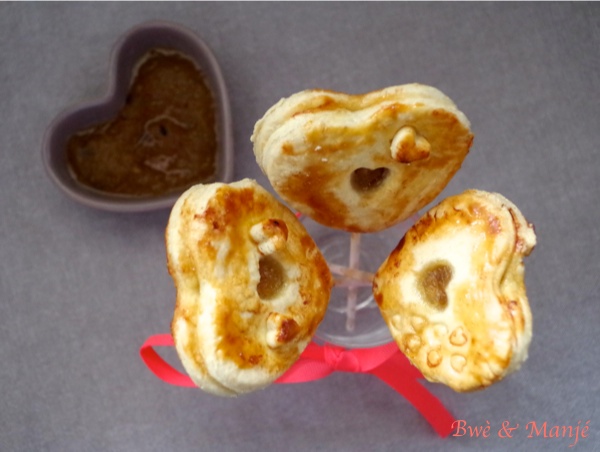 Pie pops passion (cadeau comestible de saint-valentin)