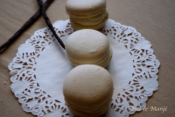 Macarons à la vanille