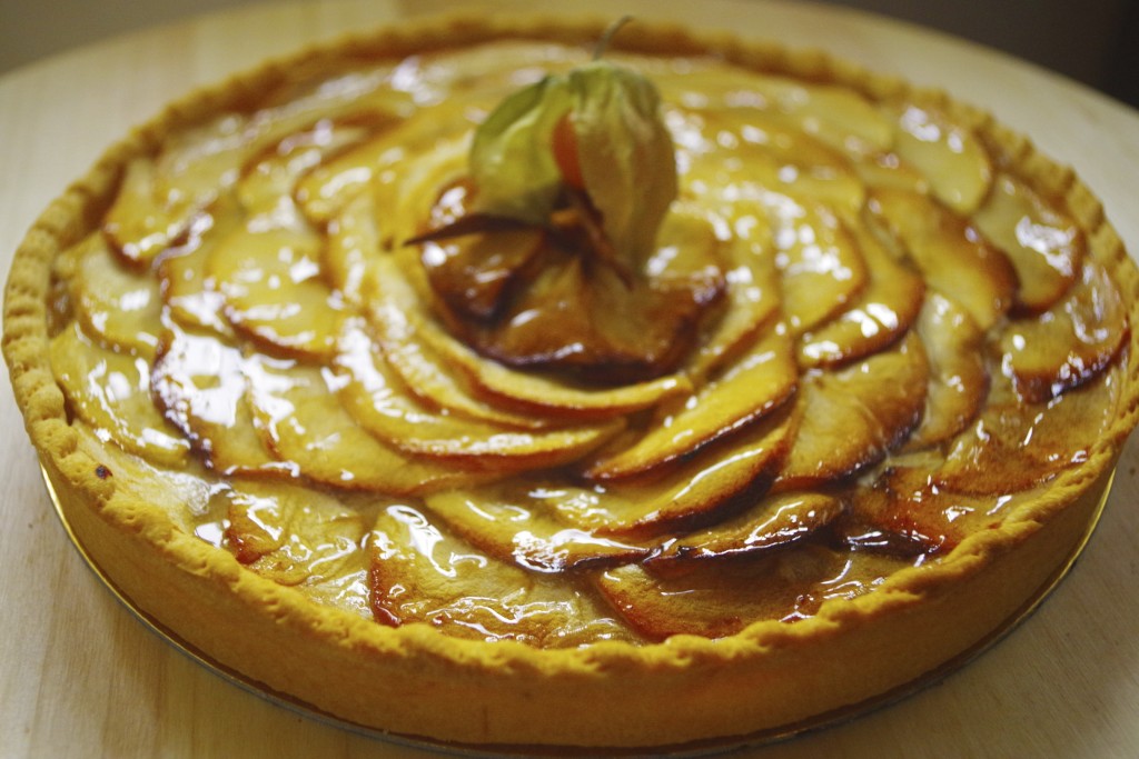 Tarte aux pommes (pâte brisée, compote) {fiche technique cap pâtissier}