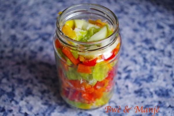 Bocal de piment confit