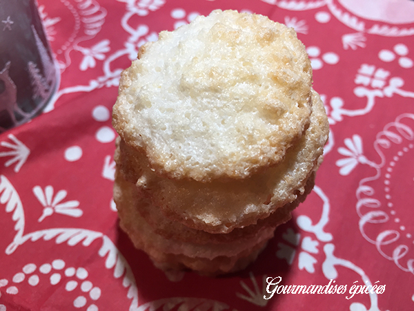 Macarons à l'ancienne à la noix de coco {Bredele}